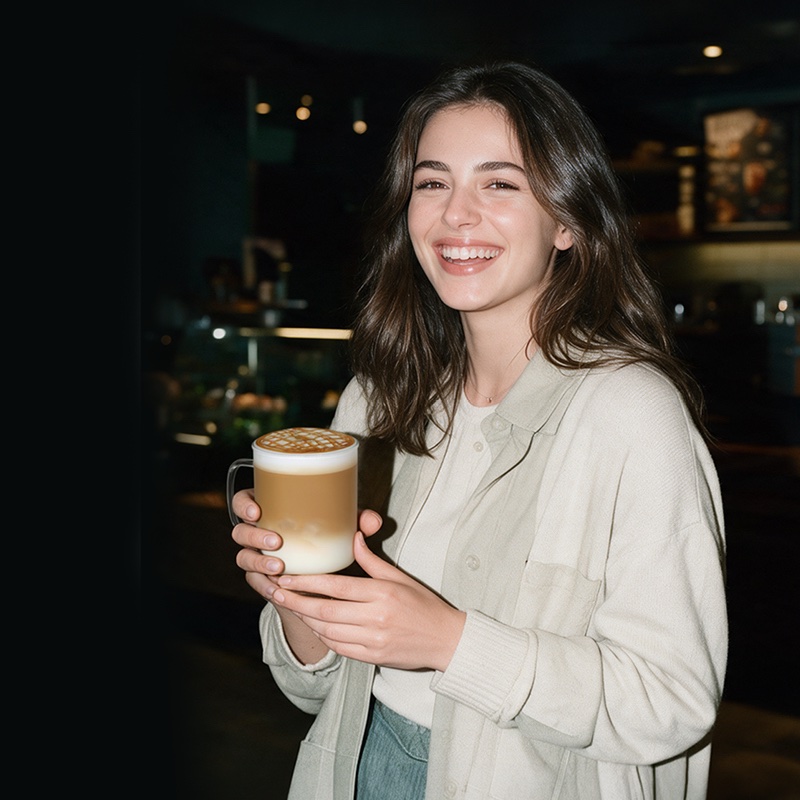 Starbucks'ta 1 içecek hediye